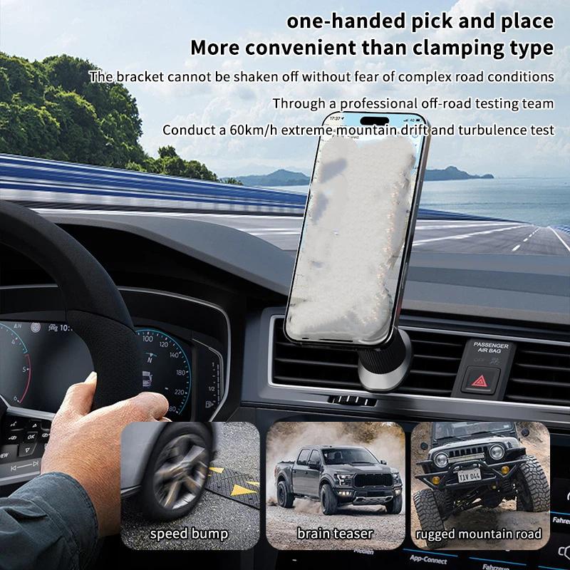 Magnetic Phone Holder For Car Vent - Nuevo soporte magnético para teléfono de