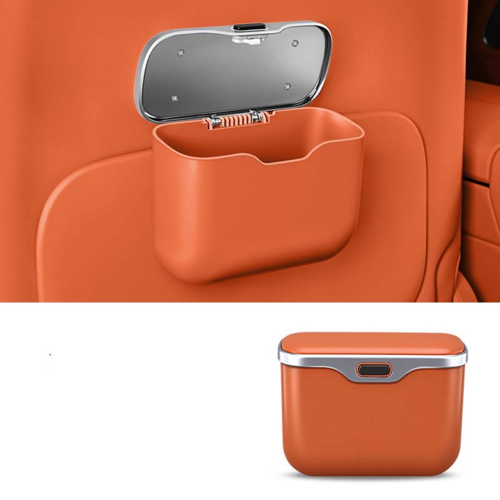 Waterproof Car Trash Can With Lid - Bote de basura multifuncional para coche