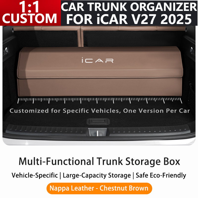 Car Trunk Organizer Foldable Storage Box - Para ‌ iCAR V27 ‌ Caja