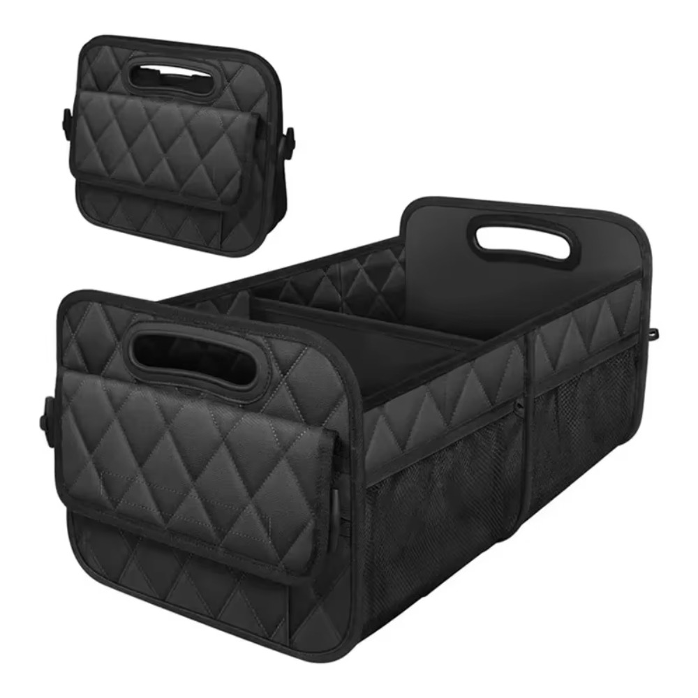 Caja de almacenamiento univers - Car Trunk Organizer Foldable Storage Box reseña y precio