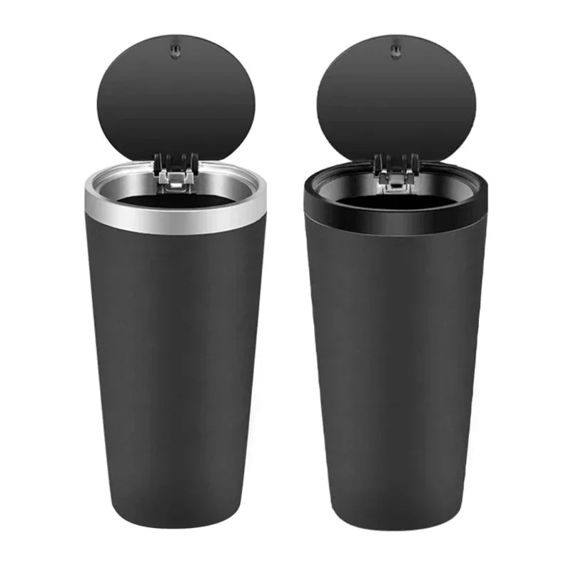 Mini cubo de basura compacto a - Waterproof Car Trash Can With Lid reseña y precio