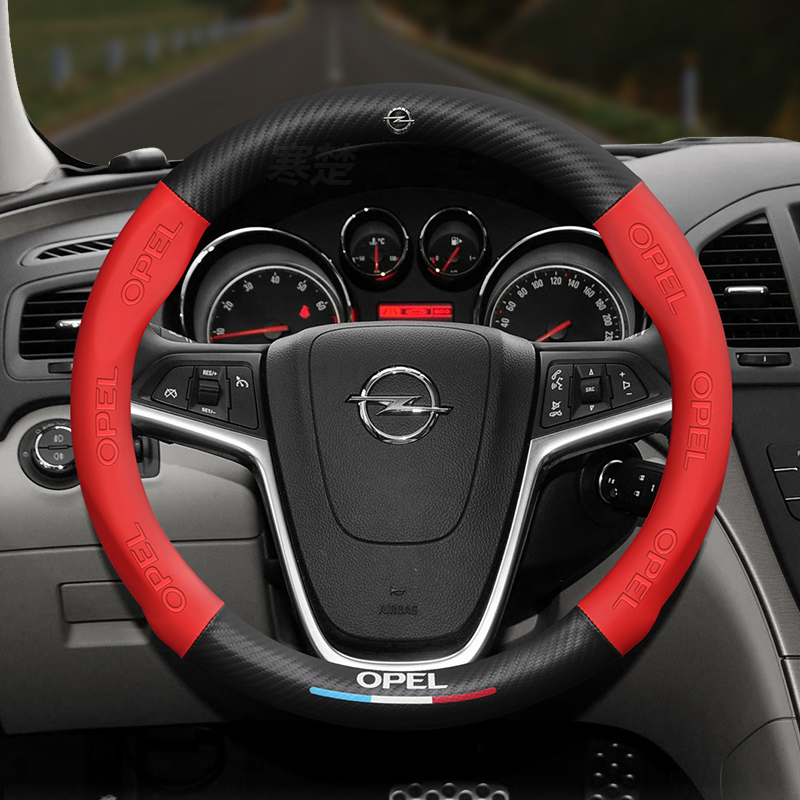 Para Opel OPCline ASTRA CORSA  - Car Steering Wheel Cover Anti Slip Breathable reseña y precio