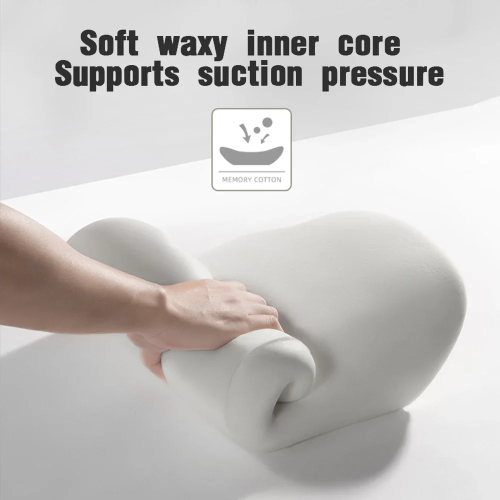 Cómoda cojín de asiento de coc - Memory Foam Car Neck Pillow Lumbar Support reseña y precio