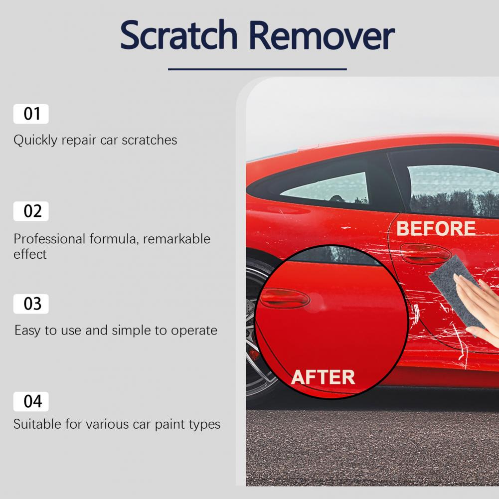 Nano paño para chispas, elimin - Car Scratch Repair Polishing Wax Paste reseña y precio