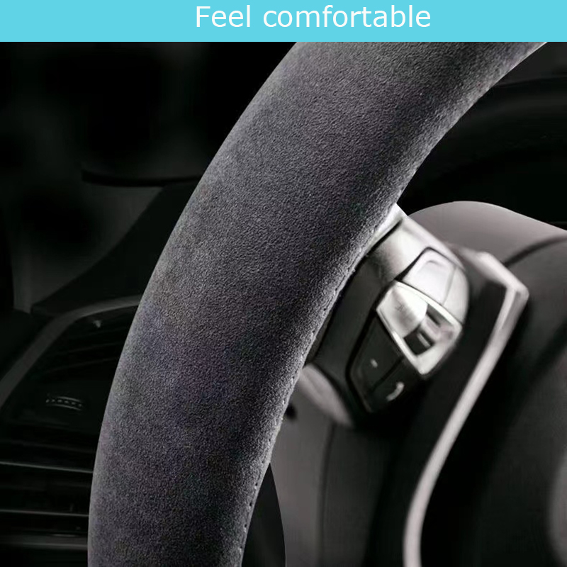 Protector para volante de coch - Car Steering Wheel Cover Anti Slip Breathable reseña y precio