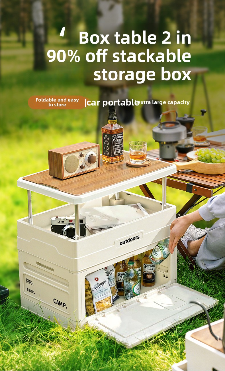 Caja de Almacenamiento Plegabl - Car Trunk Organizer Foldable Storage Box reseña y precio
