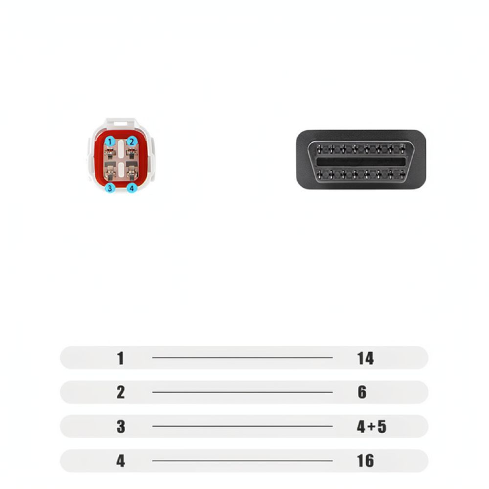 Cable Conector de Diagnóstico  - Motorcycle Parts reseña y precio