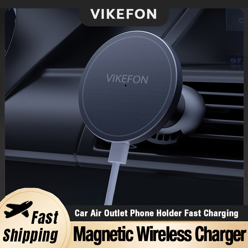 Soporte de teléfono con cargad - Magnetic Phone Holder For Car Vent reseña y precio