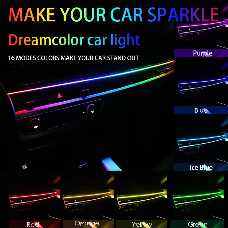 Luces Ambientales Interiores p - Led Ambient Interior Car Lights App Control reseña y precio