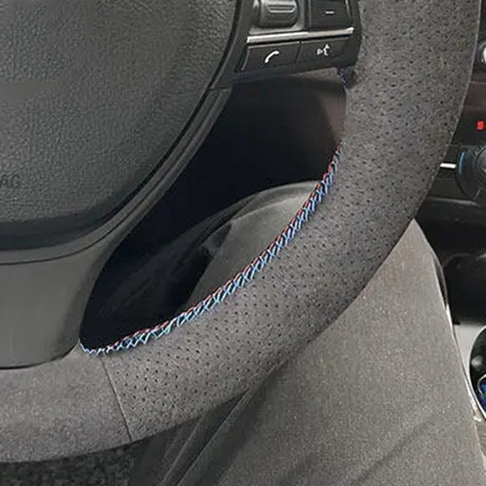 Protector para volante de coch - Car Steering Wheel Cover Anti Slip Breathable reseña y precio