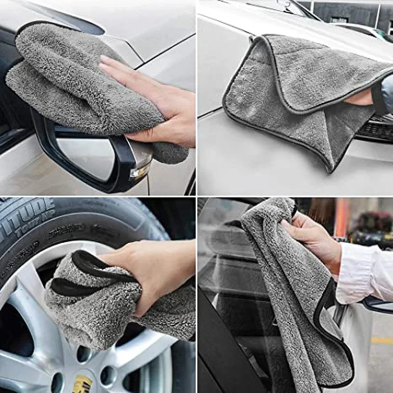 Toalla de microfibra para coch - Microfiber Car Drying Towel Super Absorbent reseña y precio