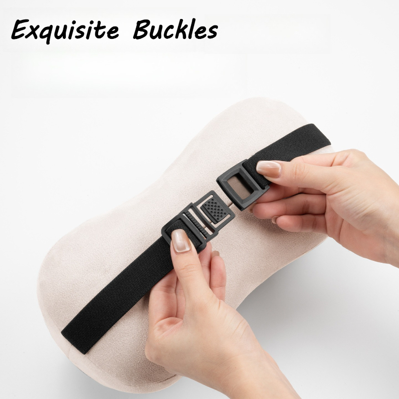 Juego de Almohada Cervical y S - Memory Foam Car Neck Pillow Lumbar Support reseña y precio