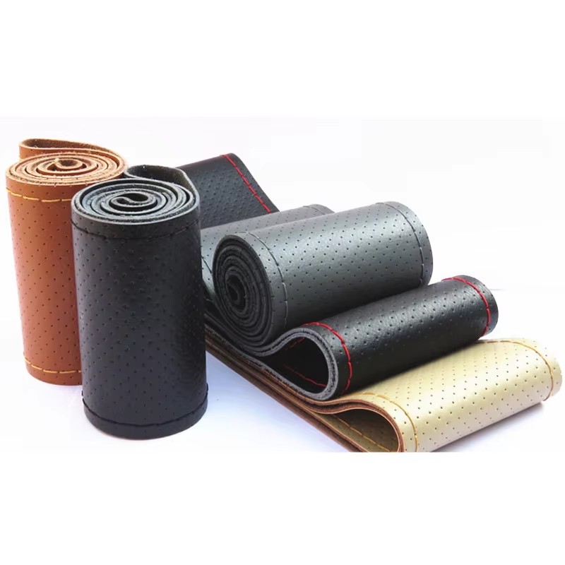 Nuevo 36 38 40cm protector par - Car Steering Wheel Cover Anti Slip Breathable reseña y precio